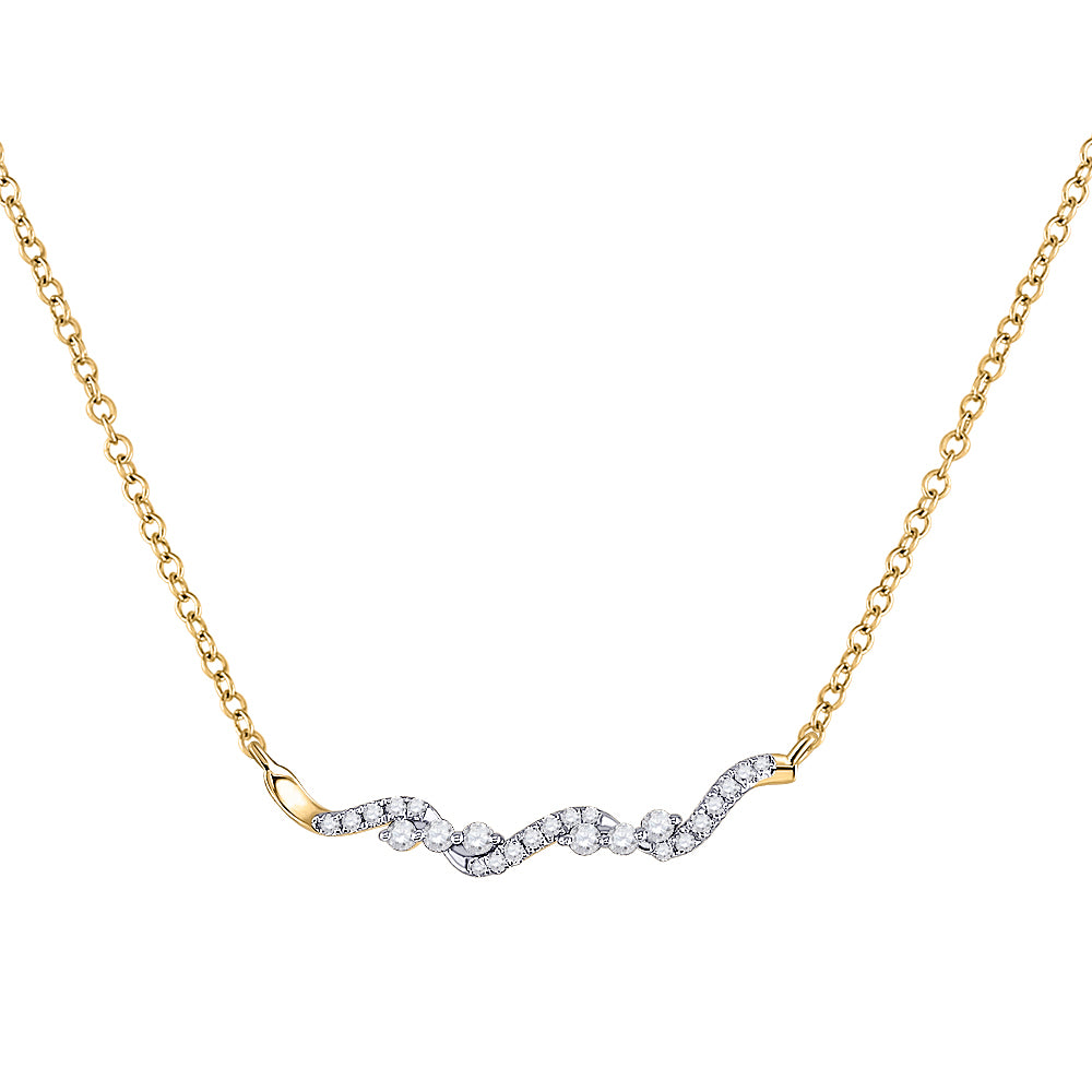 1/5CT-DIA FASHION  NECKLACE