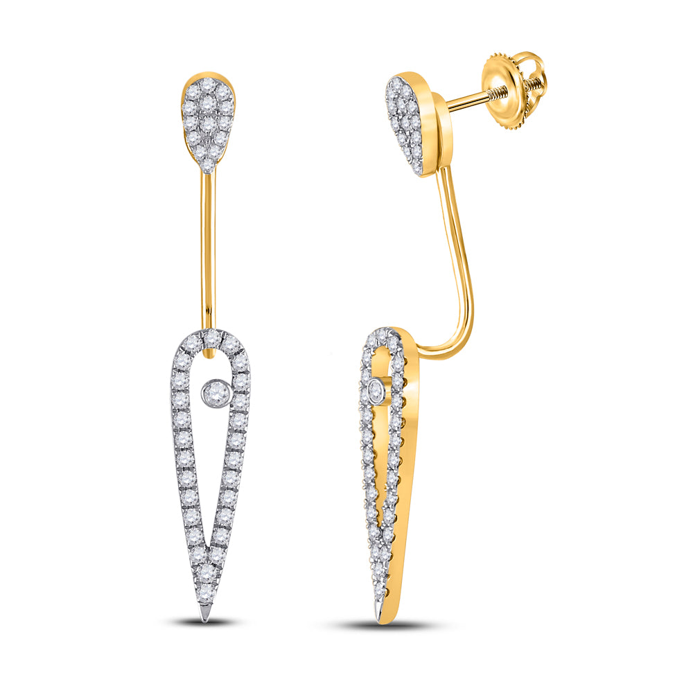 1/2CTW-DIA ANA M FASHION EARRING