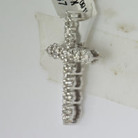 Load image into Gallery viewer, 1/2CT-DIA CN CROSS PENDANT
