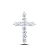 Load image into Gallery viewer, 1/2CT-DIA CN CROSS PENDANT
