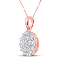 Load image into Gallery viewer, 1/3CTW-DIA CN FASHION CIRCLE PENDANT
