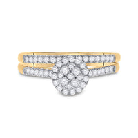 Load image into Gallery viewer, 1/2CT-DIA NK LADIES BRIDAL SET
