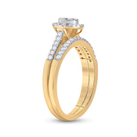 Load image into Gallery viewer, 1/2CT-DIA NK LADIES BRIDAL SET
