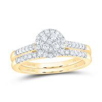 Load image into Gallery viewer, 1/2CT-DIA NK LADIES BRIDAL SET
