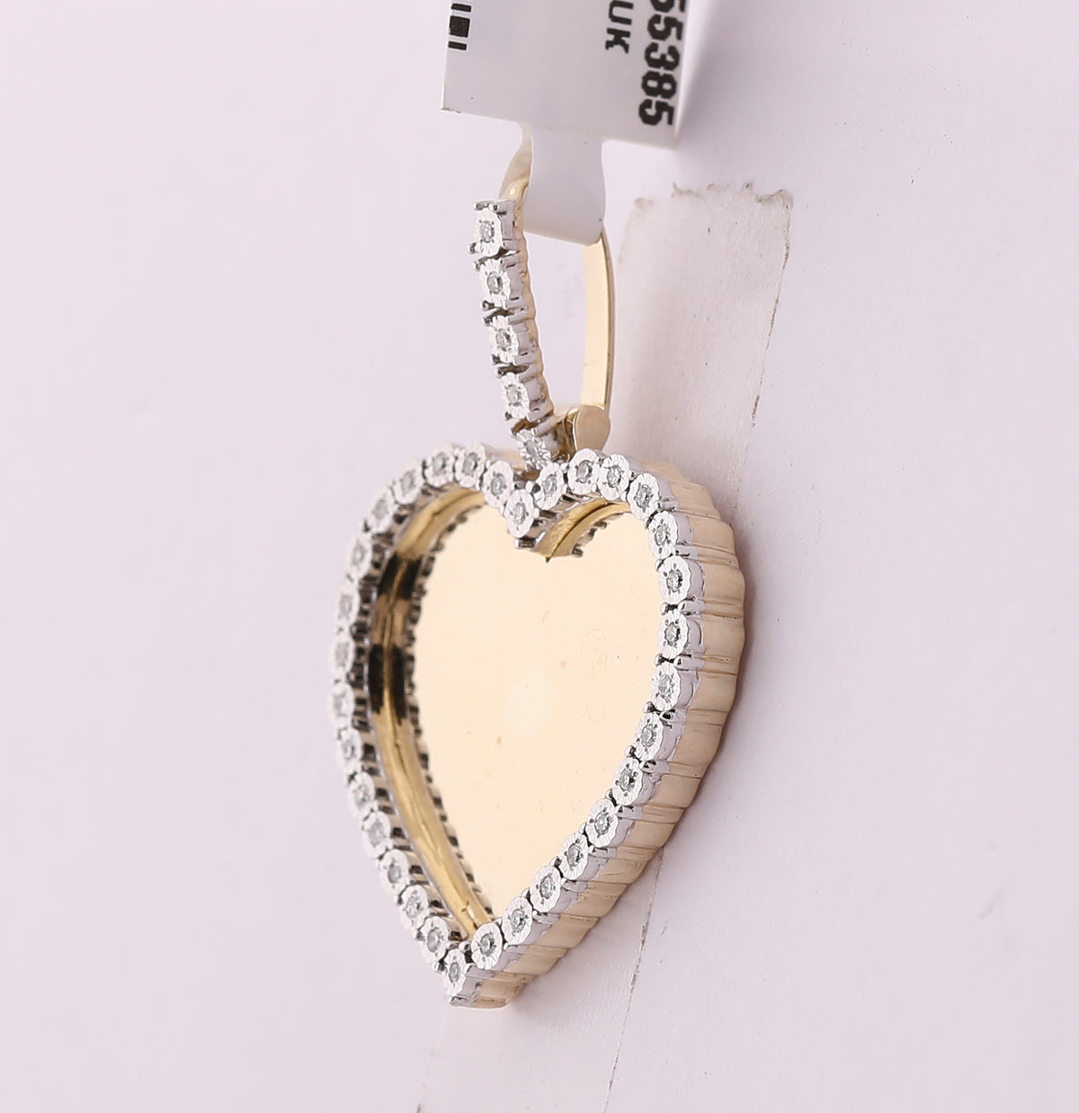 1/10CT-DIA P1 FANUK MEMORY HEART PENDANT