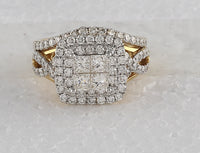Load image into Gallery viewer, 1 7/8CT-DIA ANA M BRIDAL SET
