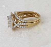 Load image into Gallery viewer, 1 7/8CT-DIA ANA M BRIDAL SET
