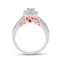 Load image into Gallery viewer, 1 CT-DIA ANA M 1/3CT-CPR BELLISSIMO BRIDAL SET
