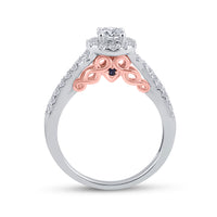 Load image into Gallery viewer, 1 CT-DIA ANA M 1/3CT-CRD BELLISSIMO BRIDAL SET

