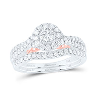 Load image into Gallery viewer, 1 CT-DIA ANA M 1/3CT-CRD BELLISSIMO BRIDAL SET
