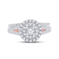 Load image into Gallery viewer, 1 CT-DIA ANA M 1/4CT-CRD BELLISSIMO BRIDAL SET
