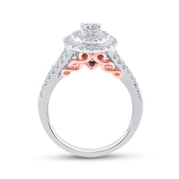 Load image into Gallery viewer, 1 CT-DIA ANA M 1/4CT-CRD BELLISSIMO BRIDAL SET

