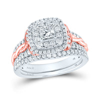 Load image into Gallery viewer, 1 CT-DIA ANA M 1/3CT-CPR BRIDAL SET
