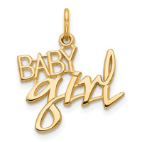 Load image into Gallery viewer, 14k BABY GIRL Charm

