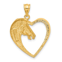 Load image into Gallery viewer, 14k Horse Pendant

