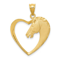 Load image into Gallery viewer, 14k Horse Pendant
