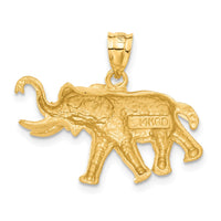 Load image into Gallery viewer, 14k Elephant Pendant
