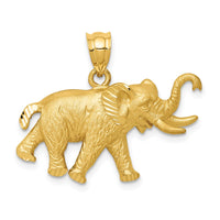 Load image into Gallery viewer, 14k Elephant Pendant

