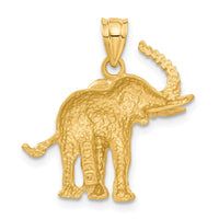 Load image into Gallery viewer, 14k Elephant Pendant
