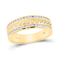 Load image into Gallery viewer, 1/2CT-DIA CN ACCUSET MENS BAND
