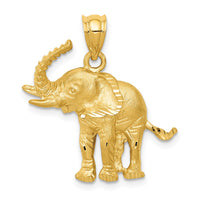 Load image into Gallery viewer, 14k Elephant Pendant
