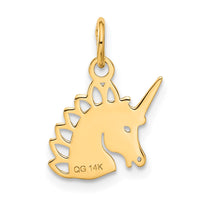 Load image into Gallery viewer, 14k Unicorn Charm

