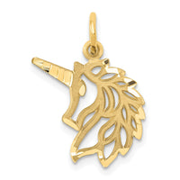 Load image into Gallery viewer, 14k Unicorn Head Pendant
