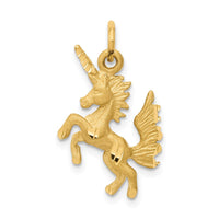 Load image into Gallery viewer, 14k Dancing Unicorn Charm

