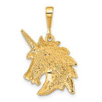 Load image into Gallery viewer, 14k Unicorn Head Charm
