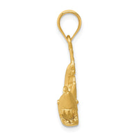 Load image into Gallery viewer, 14k Shark Pendant

