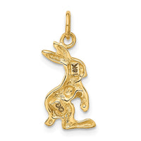 Load image into Gallery viewer, 14k Jack Rabbit Charm
