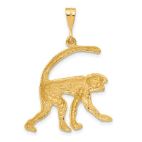 Load image into Gallery viewer, 14k Monkey Charm
