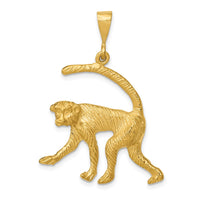Load image into Gallery viewer, 14k Monkey Charm
