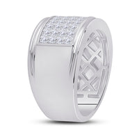 Load image into Gallery viewer, 2 5/8 CT-DIA CN INVISIBLE FASHION MENS BAND
