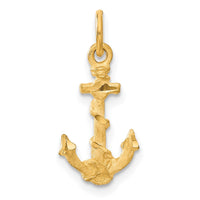 Load image into Gallery viewer, 14k Anchor Charm
