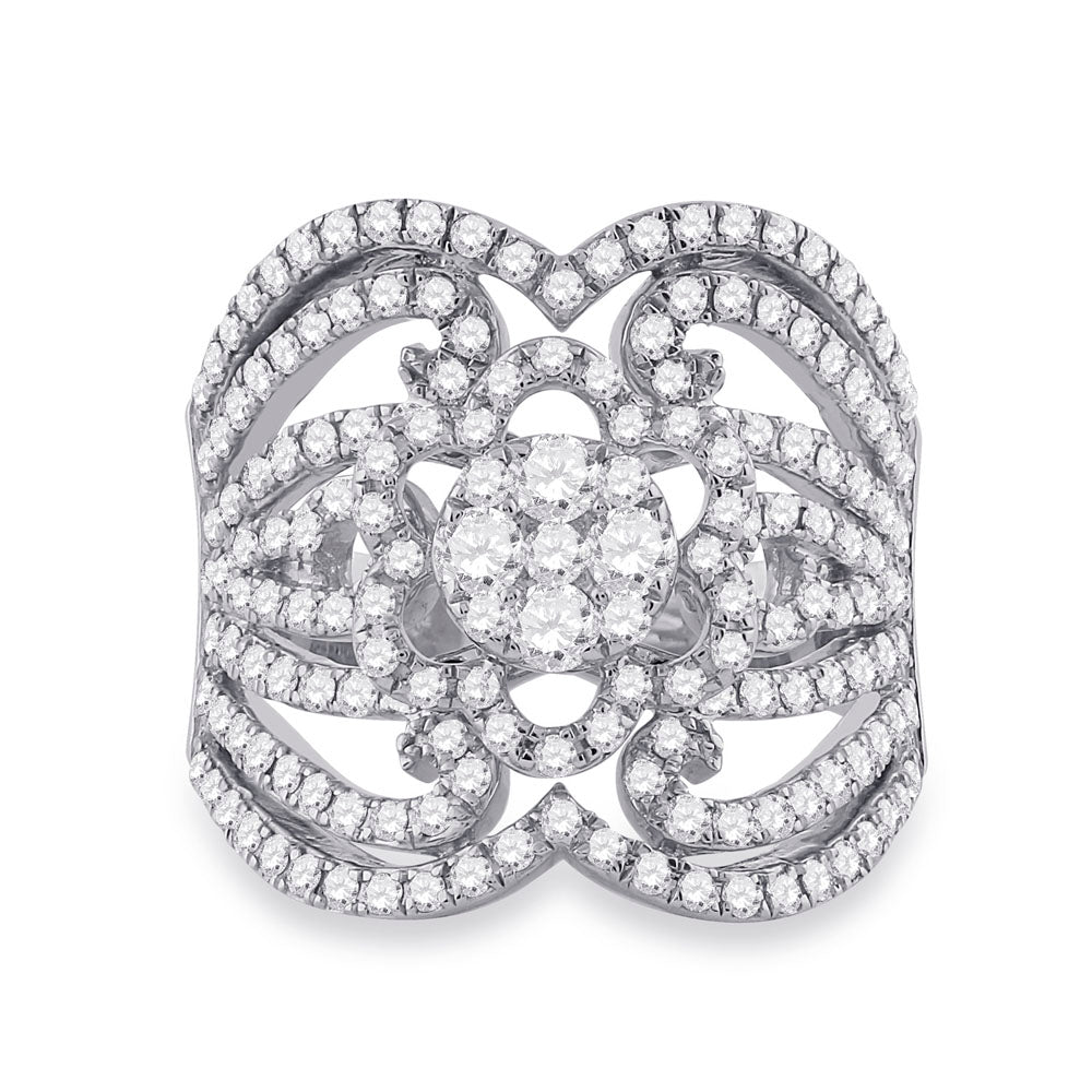 1 1/2CT-DIA FASHION RING