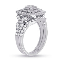 Load image into Gallery viewer, 1 1/4CT-DIA ANA M  BRIDAL SET
