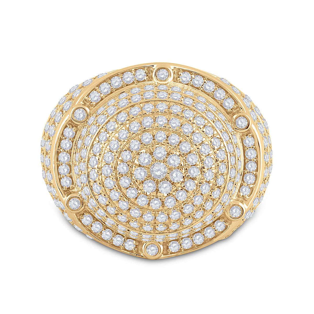 2 1/2CT-DIA ANA M MENS RING