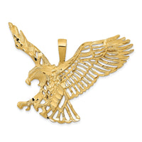 Load image into Gallery viewer, 14k Large Eagle Charm
