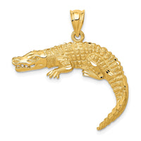 Load image into Gallery viewer, 14k Alligator Pendant
