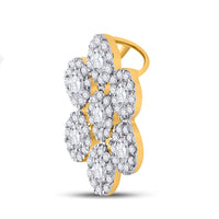 Load image into Gallery viewer, 1/2CTW-DIA P1P2 FASHION ROUND PENDANT
