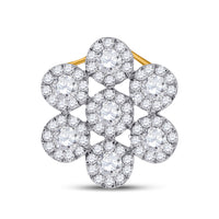 Load image into Gallery viewer, 1/2CTW-DIA P1P2 FASHION ROUND PENDANT
