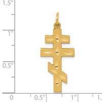Load image into Gallery viewer, 14k Eastern Orthodox Cross Pendant
