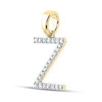 Load image into Gallery viewer, 1/5CT-DIA CN LADIES INITIAL &quot;Z&quot; PENDANT
