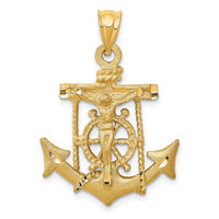 Load image into Gallery viewer, 14k Mariners Cross Pendant
