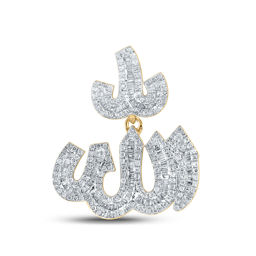 1 CT-DIA P1P2 ALLAH MENS CHARM