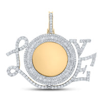 Load image into Gallery viewer, 3 CT-DIA NK MENS MEMORY CHARM
