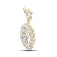 Load image into Gallery viewer, 1 7/8 CT-DIA NK MENS CROWN CHARM WITH CROWN LOOP
