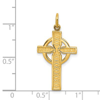 Load image into Gallery viewer, 14k Celtic Cross Pendant

