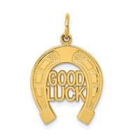 Load image into Gallery viewer, 14k Horseshoe Good Luck Charm
